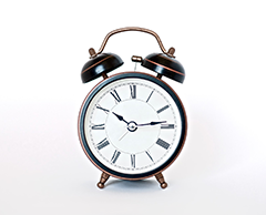 An alarm clock, notification is typically required for asbestos projects.